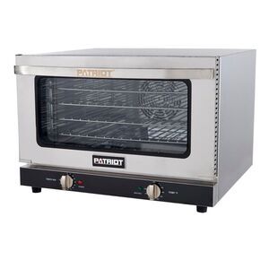 New Stainless Steel Patriot FD-47 Half Size 120V Countertop Convection Oven 23"W